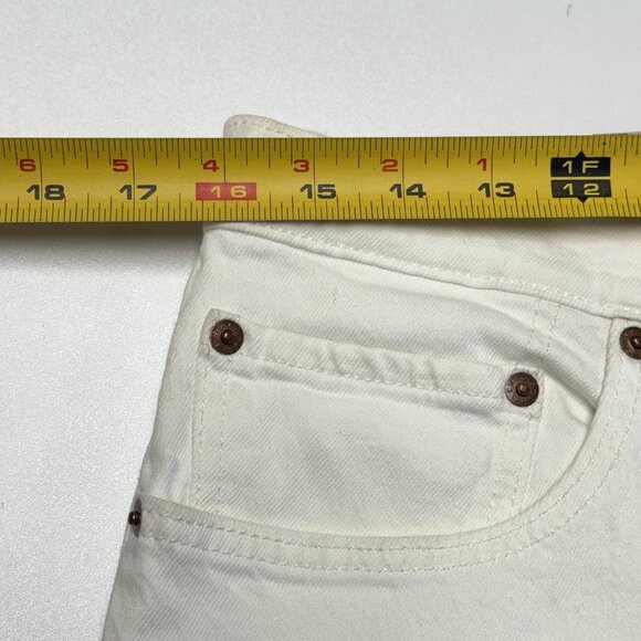 Levis 501 Jeans Womens 31x26 Straight High Waist Cropped New With Tags NWT - Picture 13 of 16